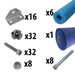 C-Base Bumper Kits - am-0331 - Color=Blue - migrated
