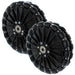 8 in. Dualie Plastic Omni Wheel - am-0474a - Bearings Installed=0.375 in. - migrated
