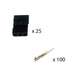 PWM 3-pin Connectors (25 Housings, 100 Pins) - am-0943a - Gender=Male - migrated
