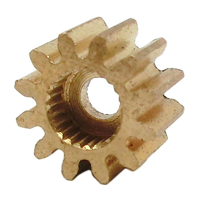 12 Tooth 32 DP Servo Spline Bore Brass Gear - am-2525 - migrated