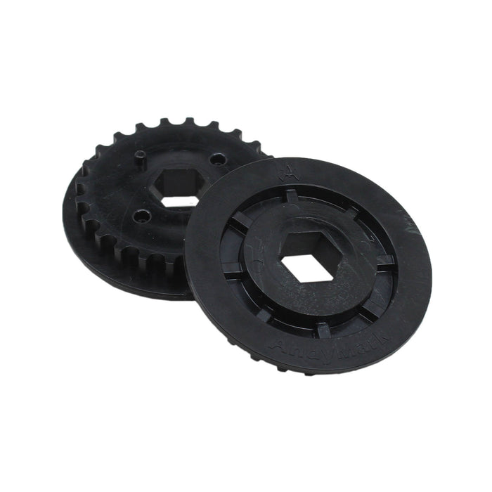24T Plastic HTD Pulleys - am-3402 - Bore=0.375 in. Hex - migrated
