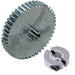 32 DP 0.125 in. Round Bore Steel Pinion Gear for NeveRest - am-3684 - Tooth Count=45, Includes Collar Clamp=Yes - migrated