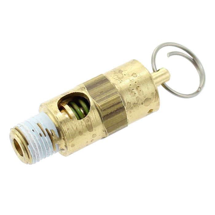 Pressure Relief Valve, Soft Seat Safety, 125 psi, 62 SCFM, 1/8 in. Port - am-3871a - migrated