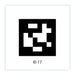 Individual REEFSCAPE AprilTag Stickers - am-5187a_id17 - Option=ID 17 - migrated