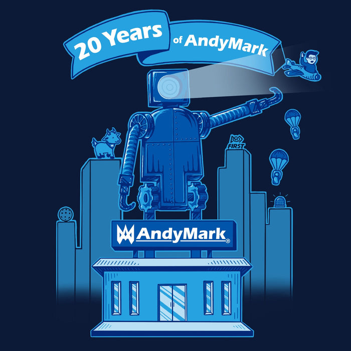 AndyMark 20th Anniversary T-Shirt - am-5205_2 - Image-2 - migrated