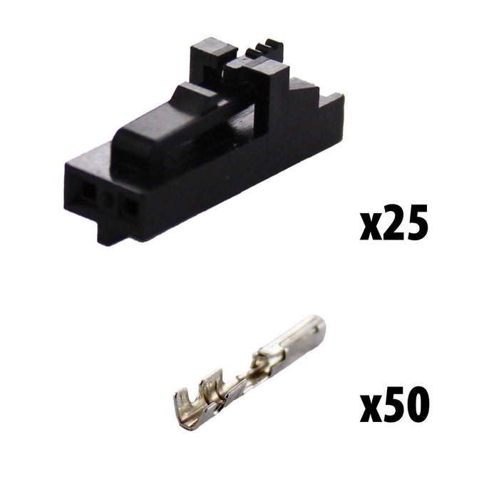 Locking 2 Pin Connector Kits - am-5505 - Gender=Female - migrated