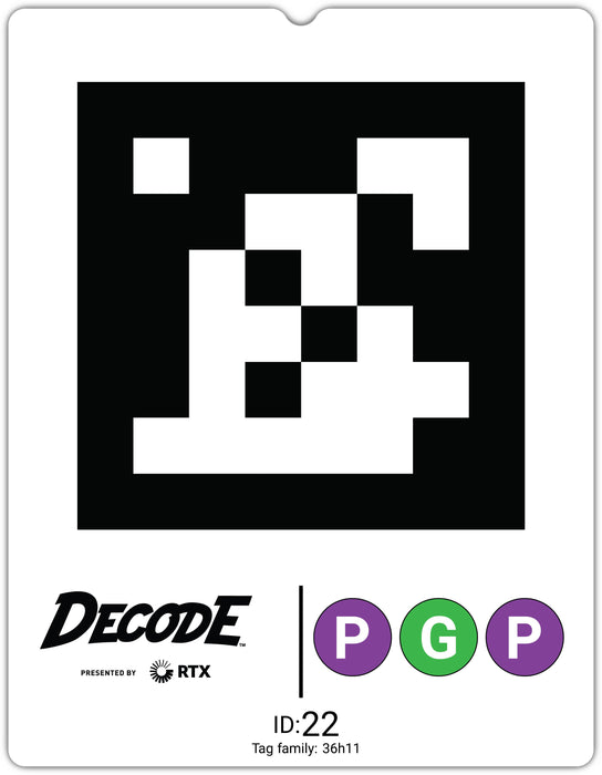DECODE™ AprilTag Stickers