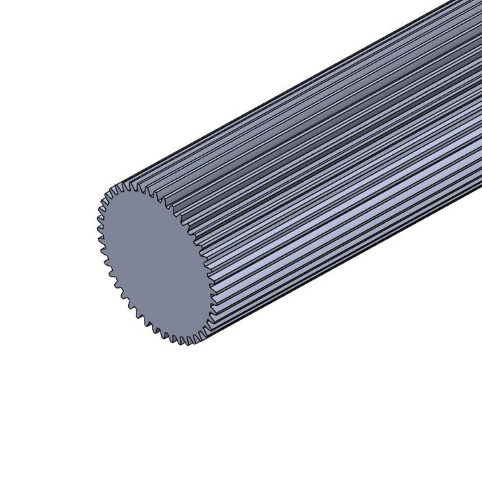 Spur Gear Stock - gs-14_5-20-43-4140-1 - 2) Tooth Count=43, 1) Tooth Profile=20 DP, 14.5° PA, 3) Material=Steel - migrated