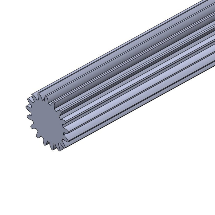 Spur Gear Stock - gs-20-0_6-17-1215-1 - 2) Tooth Count=17, 1) Tooth Profile=0.6 MOD, 20° PA, 3) Material=Steel - migrated
