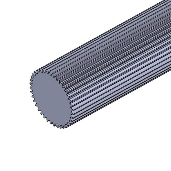 Spur Gear Stock - gs-20-32-40-4140-1 - 2) Tooth Count=40, 1) Tooth Profile=32 DP, 20° PA, 3) Material=Steel - migrated